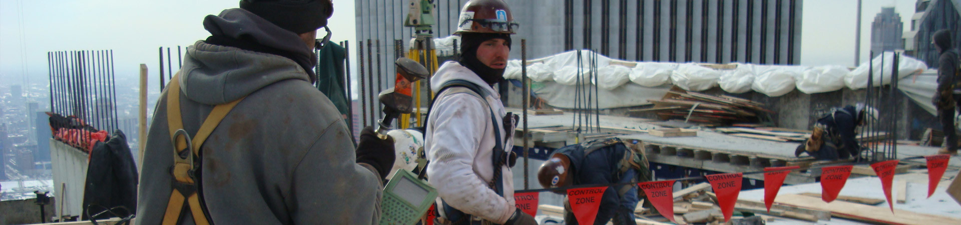 Local 13 rooftop construction workers