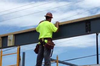 Local 13 carpenters at work